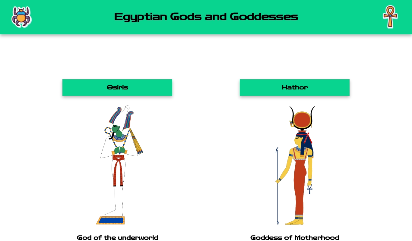 Egyption Deities