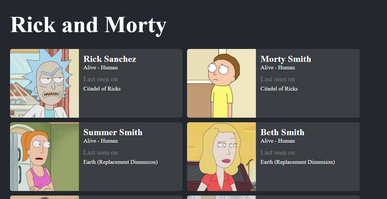 Rick and Morty