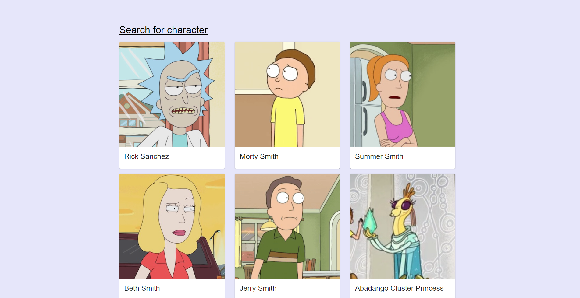 Rick and Morty